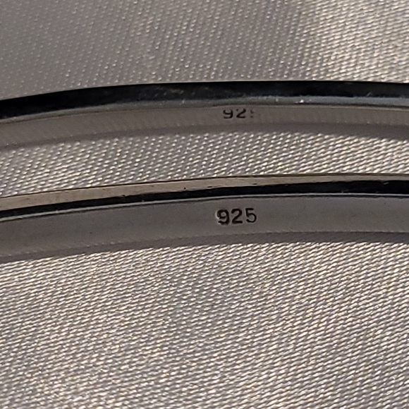 NWOT Solid Silver Earrings - Picture 3 of 6